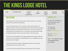 Tablet Screenshot of kingslodge.uk.com